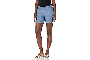 Women's 5-Inch Classic Chino Shorts: Refined Comfort and Timeless Style