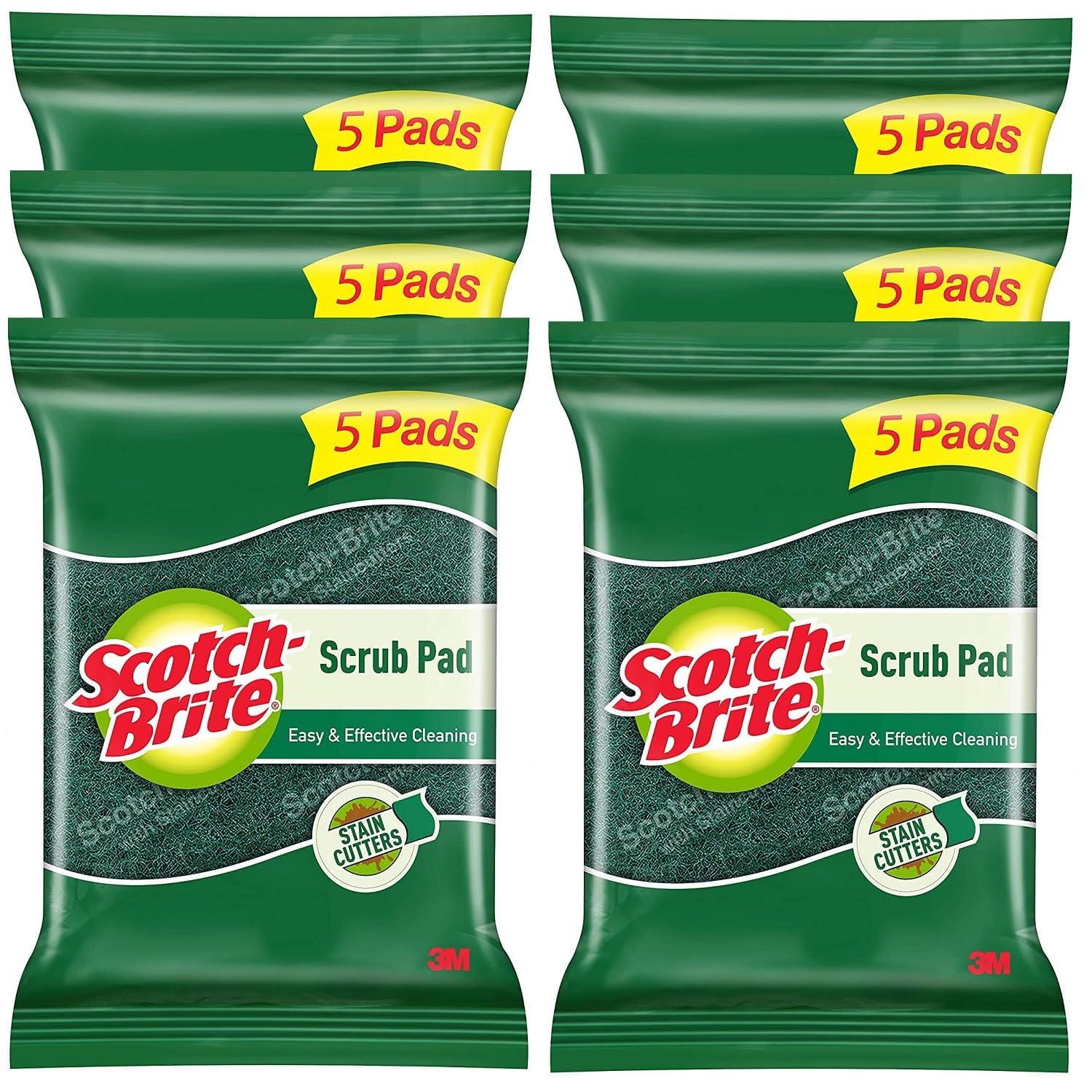 ScotchBrite Scrub Pad ( pack of 5)