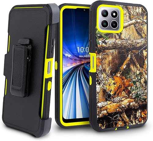 Miniatura 10 de Compatible con Celero 5G Plus 2023 de 7.0 pulgadas (solo versión Plus), funda con protector de pantalla integrado, clip giratorio para cinturón,
