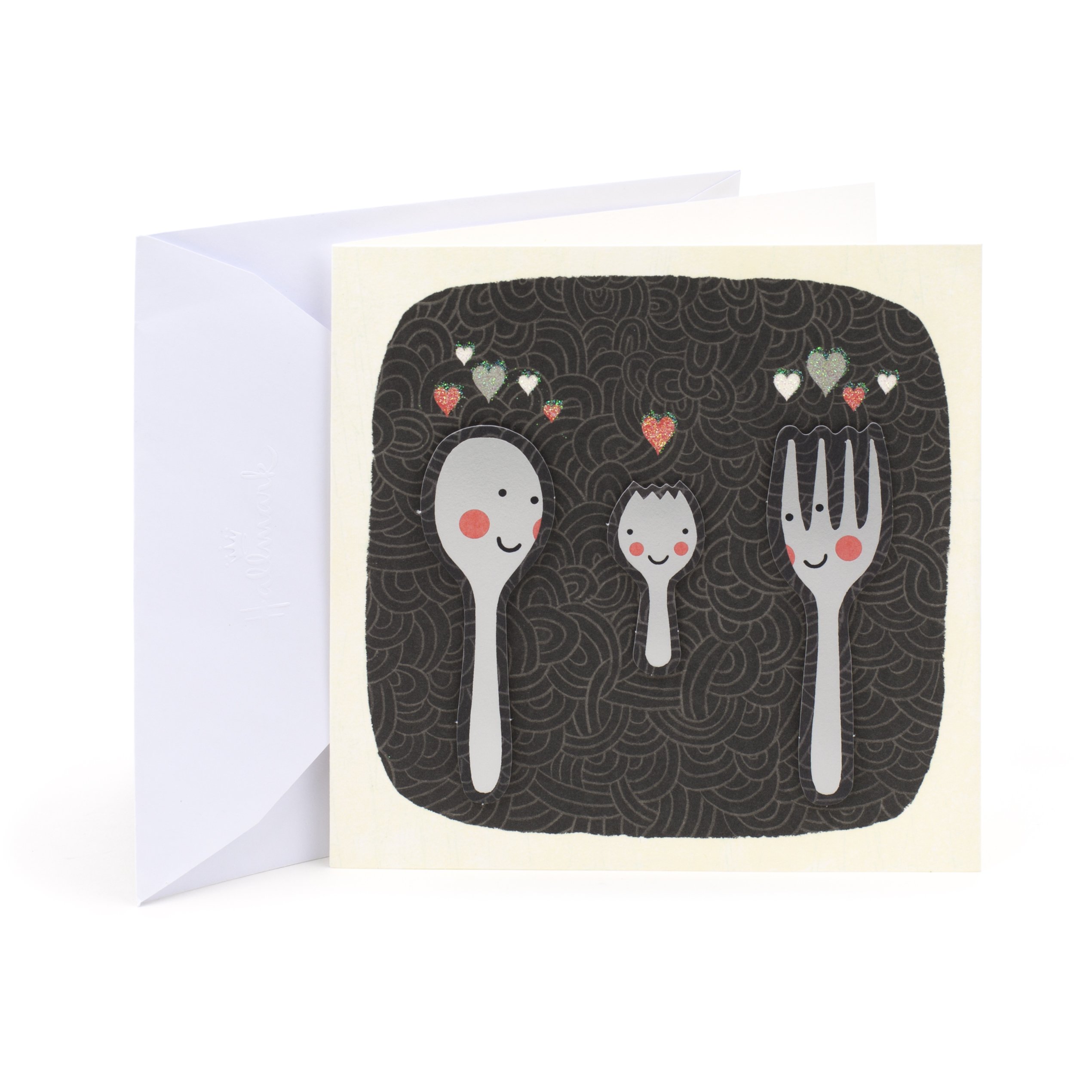 Hallmark Studio Ink Baby Shower Card (Spork) (0399RZJ5003)