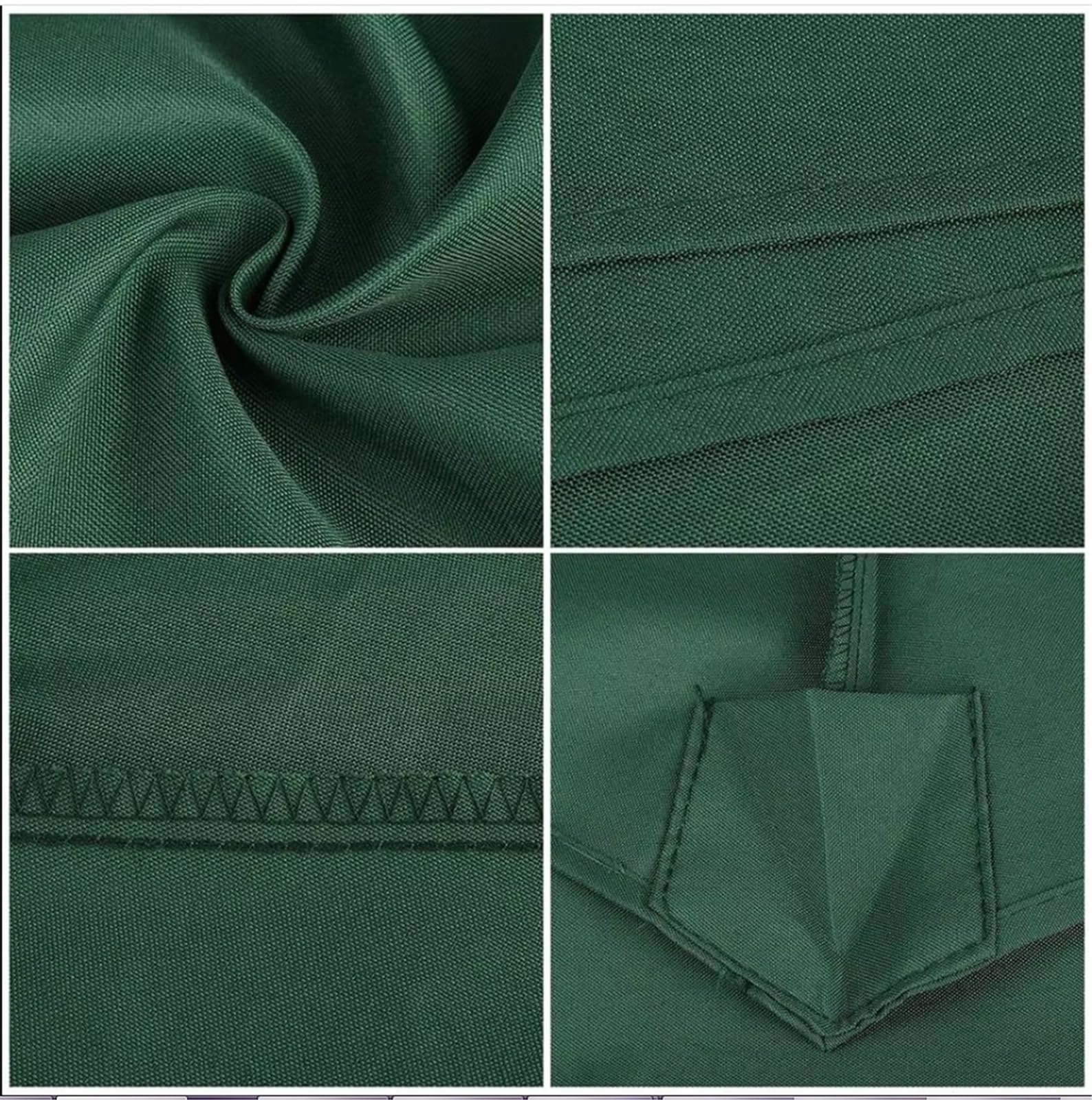 Waterpof - Toldo de repuesto resistente con protección UV para mesa de jardín y patio, pantalla para muebles de exterior, se adapta a 6/8 varillas