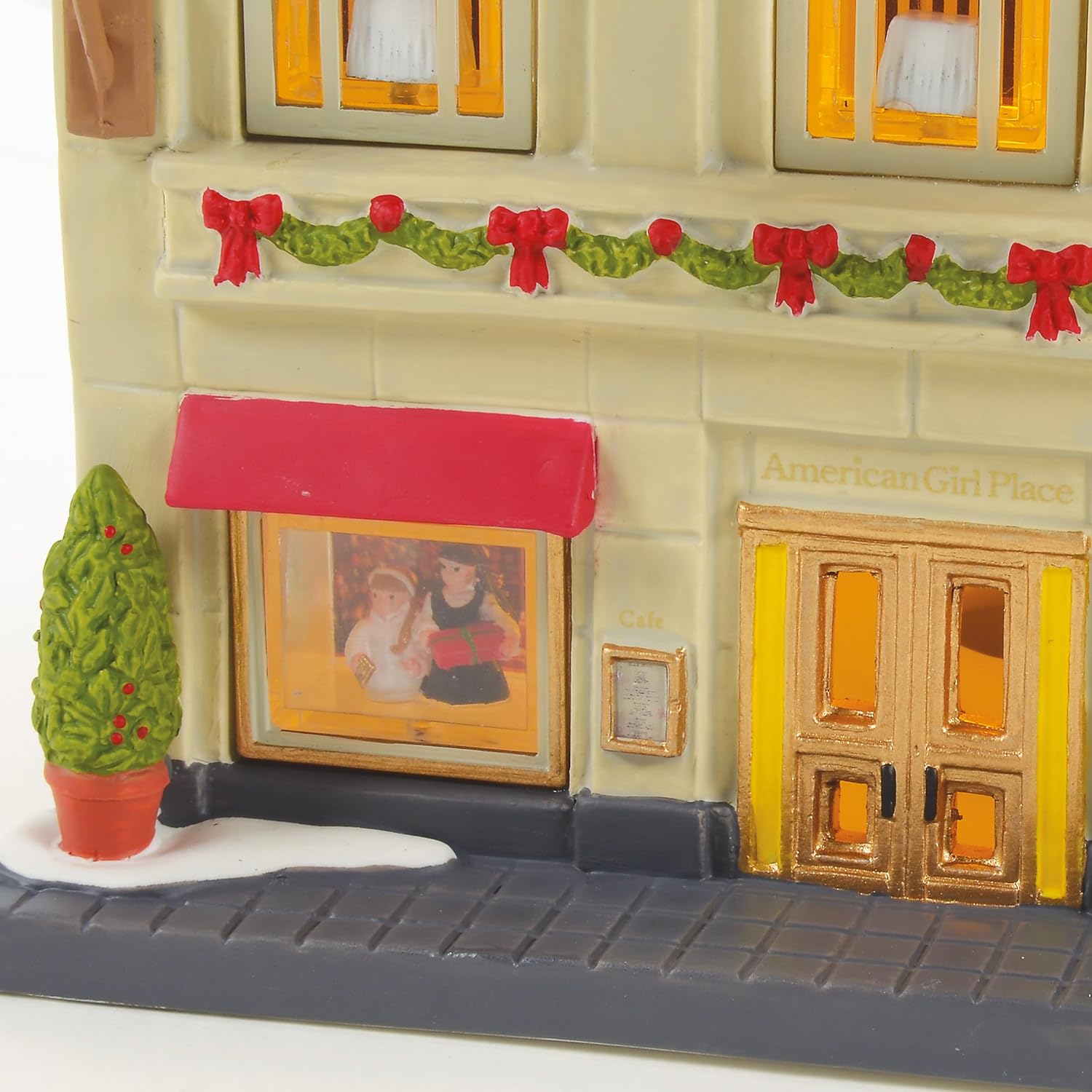 Department 56 Christmas in the City Village American Girl Place Lit Building, 7.87 Inch, Multicolor