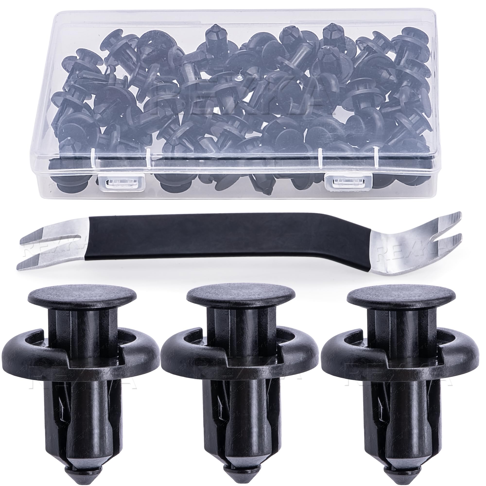 Amazon.com: Rexka 51pcs Bumper Cover Retainer Radiator Support