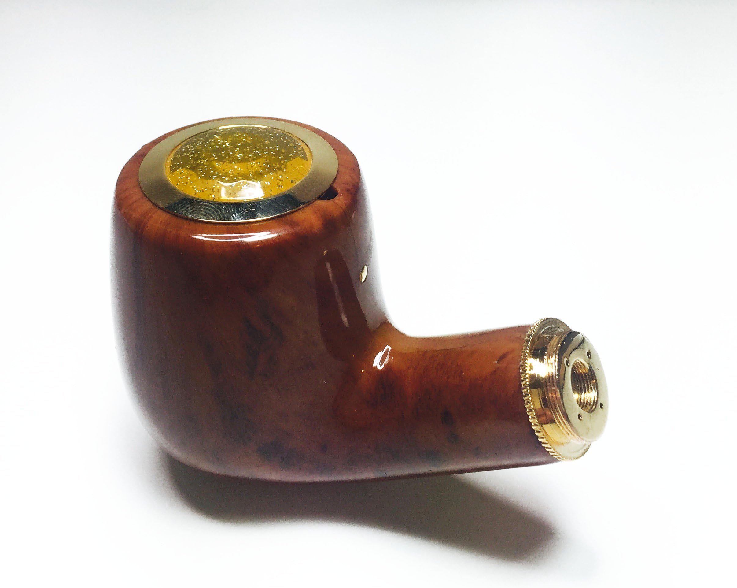 Vapcig e-pipe, e-shisha, ehookah, electronic pipe. Replacement bowl. No Nicotine, No Tobacco. (Brown)