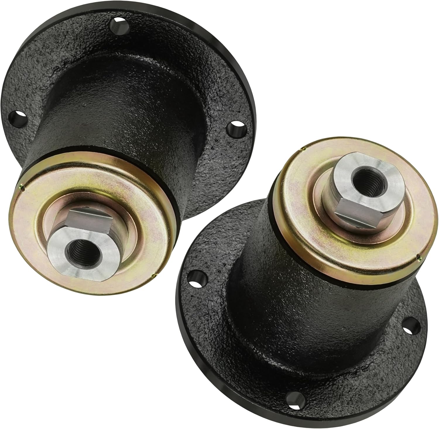 Caltric 2 x Spindle Assembly Compatible with Bad Boy ZT Series with 48", 50" and 60" Deck / 037601500