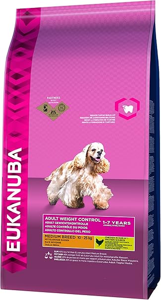 eukanuba weight control medium breed
