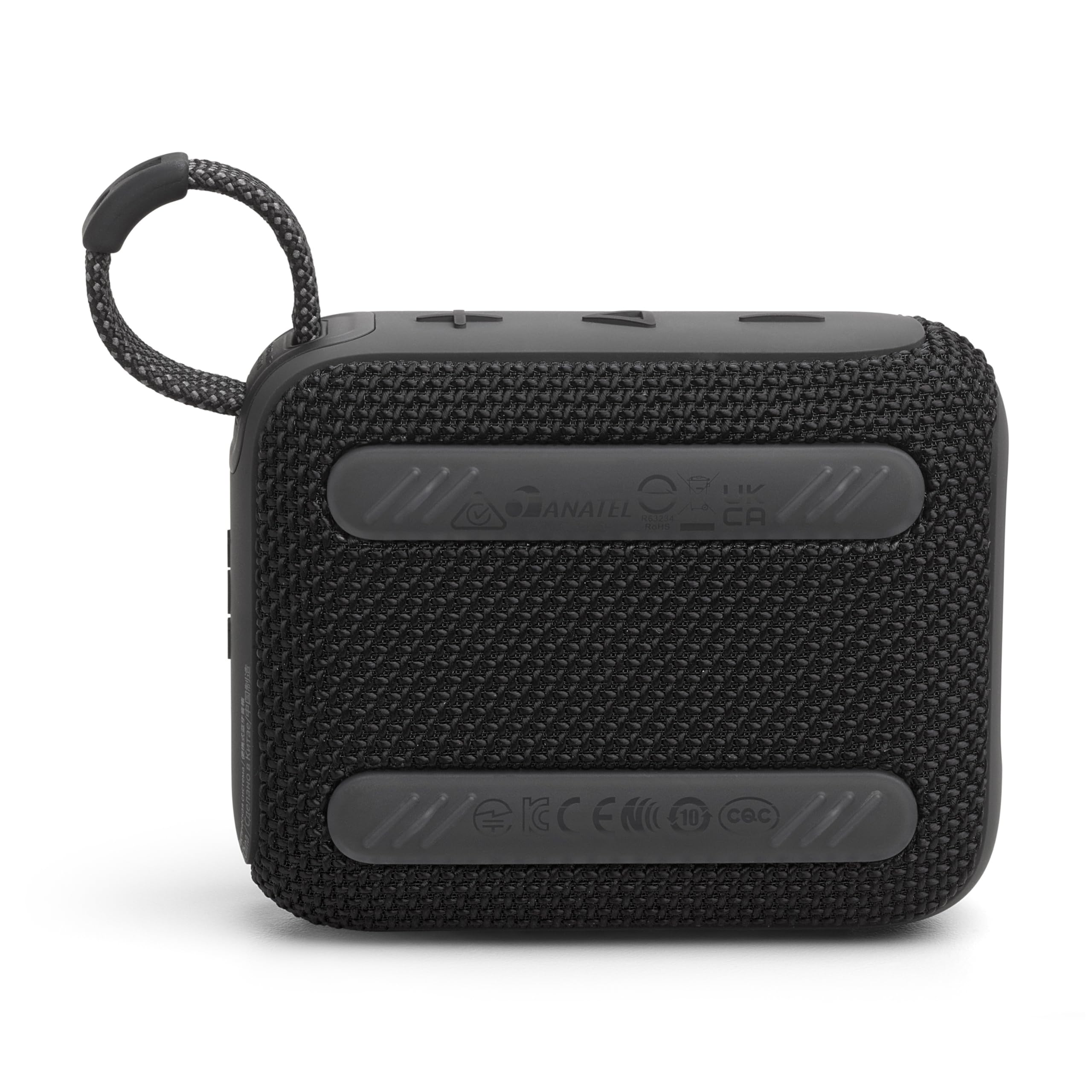 JBL GO4 Altavoz Bluetooth, Carga USB C, IP67 a Prueba de Polvo, Impermeable, Compatible con Aplicaciones, radiador pasivo, portátil, Negro