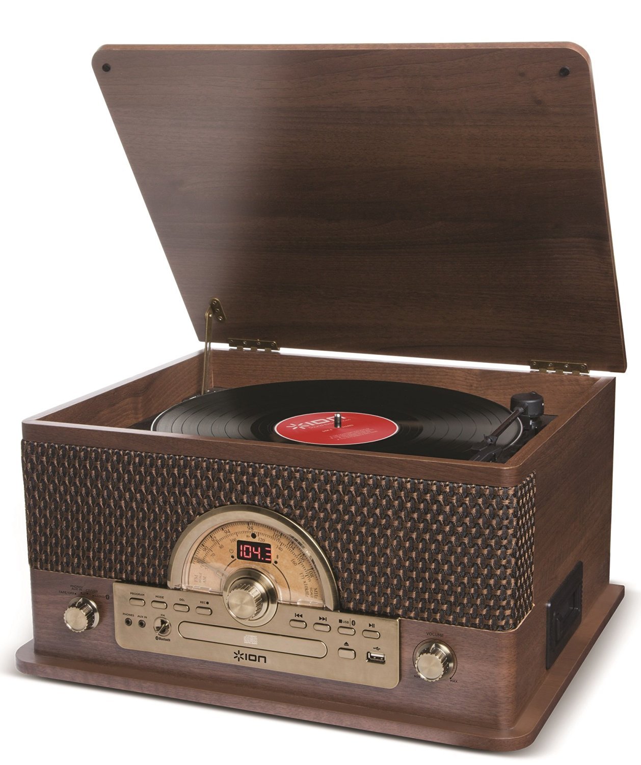 Turntable, CD Player, Cassette Player 