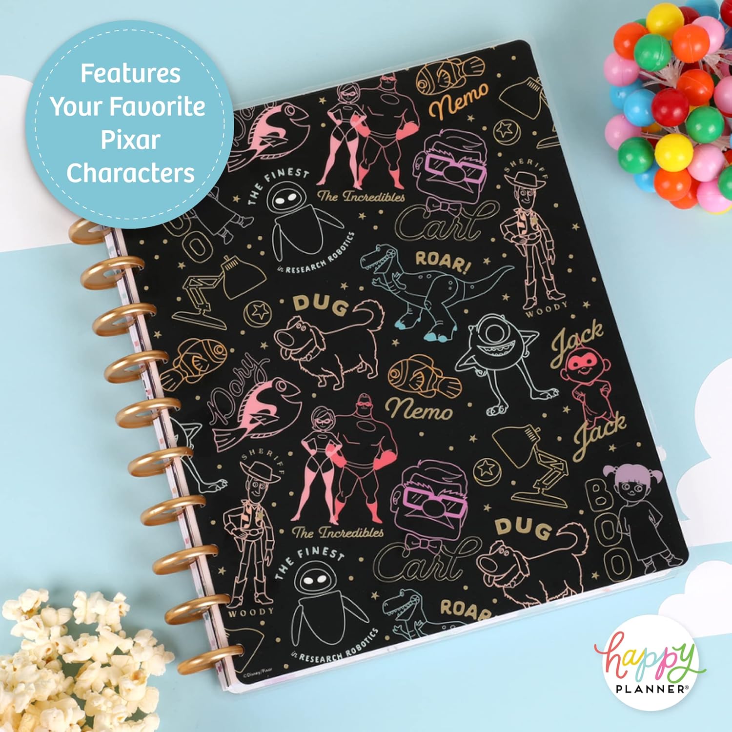 Buy Happy Planner Disney Pixar 2023 Daily Planner for Jan. 2023Dec