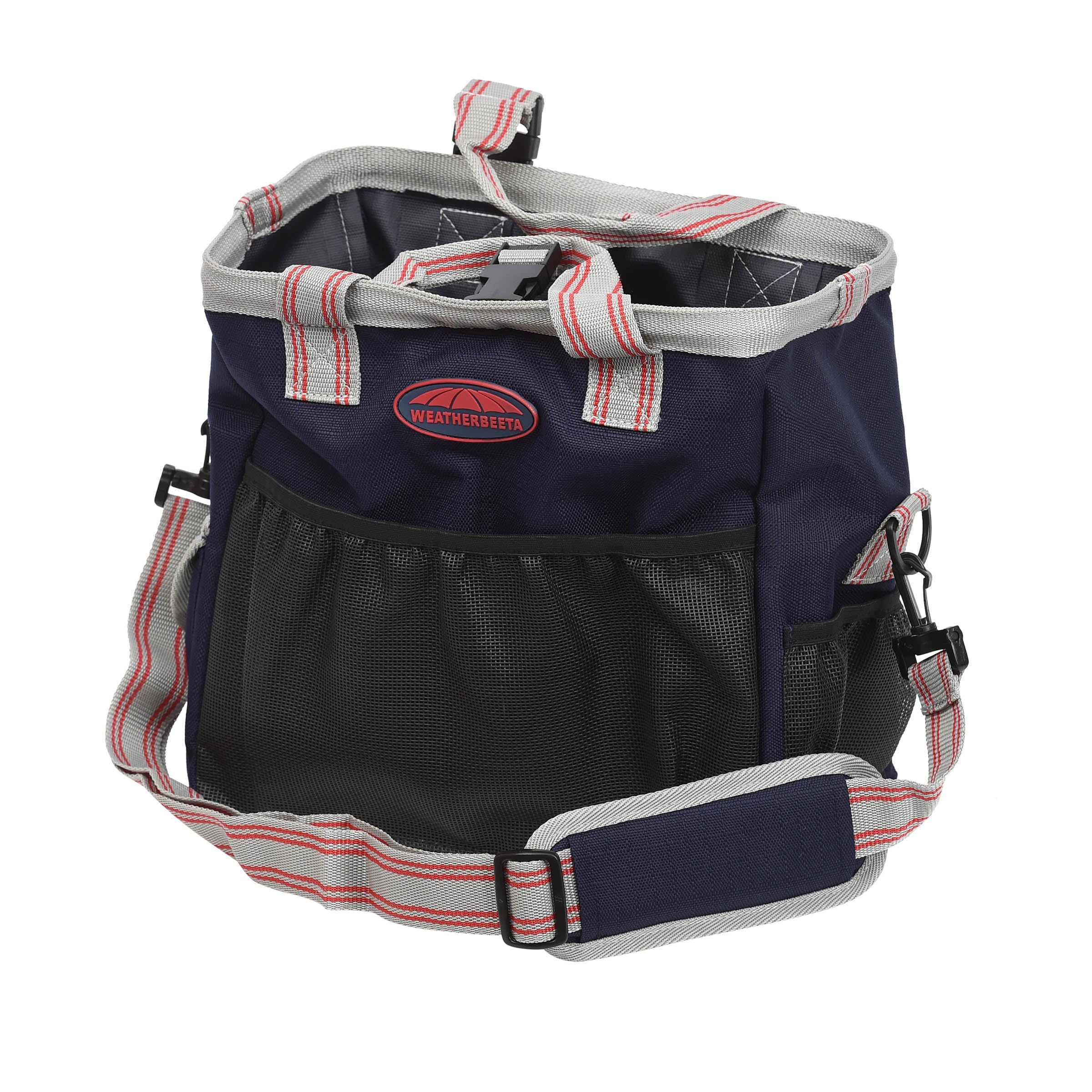 Weatherbeeta Horse Grooming Bag (One Size) (Navy/Silver/Red)