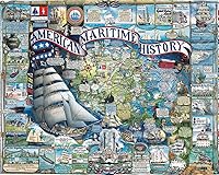 Vista 1 de White Mountain Puzzles Historia marítima estadounidense
