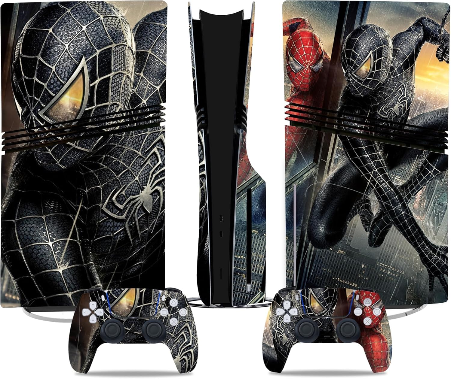 Kit de vinilos Extra Resistentes MaD Vision® para PlayStation 5 (PS5) Digital| Set de vinilos Mate para Consola + 2 mandos - para Anime|Rubber|Zoro|Nami Diseño — view 75