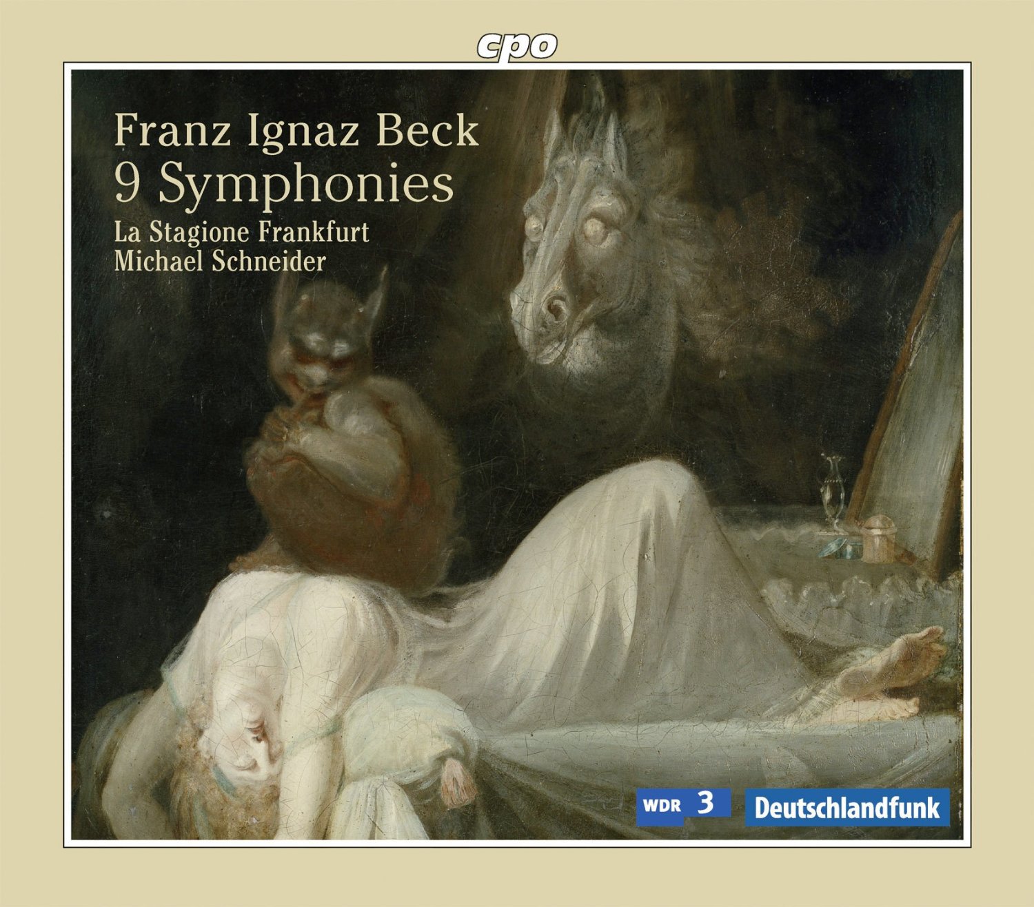 Beck: 9 Symphonies (Op. 3 Nos. 1-6, Op. 4 Nos. 1-3) - La Stagione Frankfurt