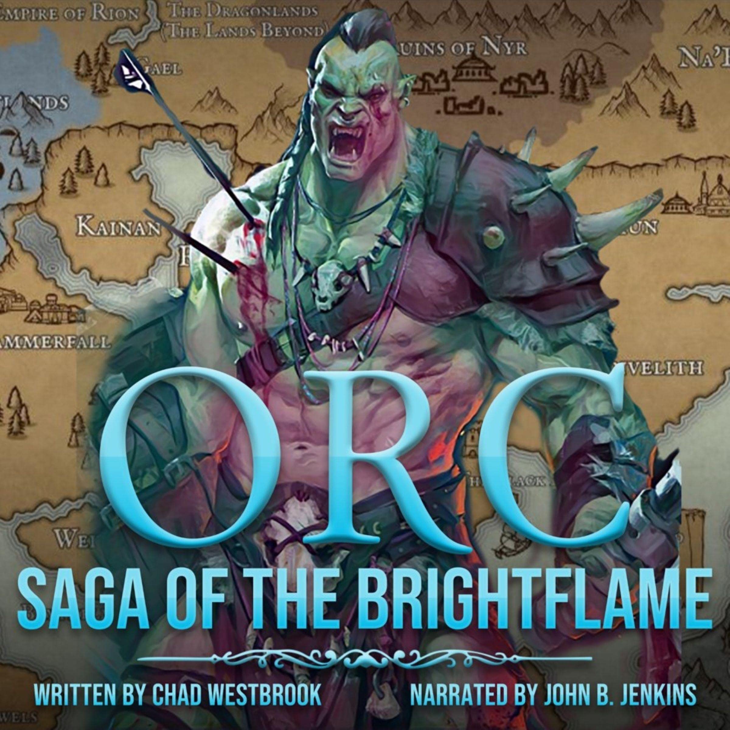 Cover art for Orc: Saga of the Brightflame