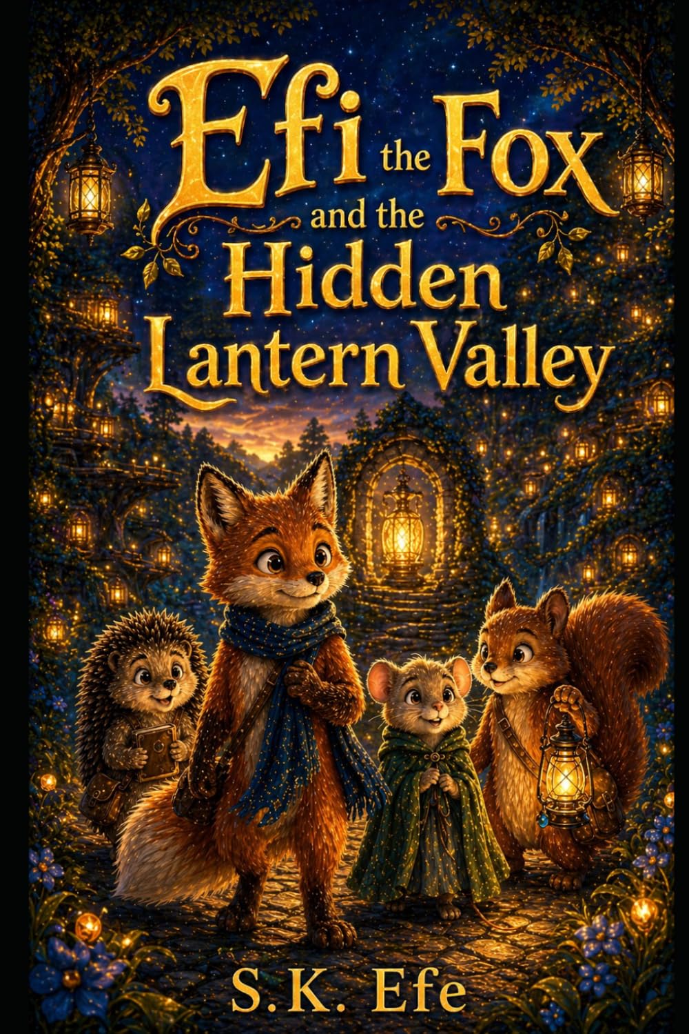 Efi the Fox and the Hidden Lantern Valley: A Magical Chapter Book Adventure About Courage, Honesty, and Finding Your Own Light (Efi the Fox Adventures)
