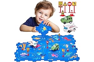 Puzzleracer™ Kids Car Track Set: Thrilling Adventures Await