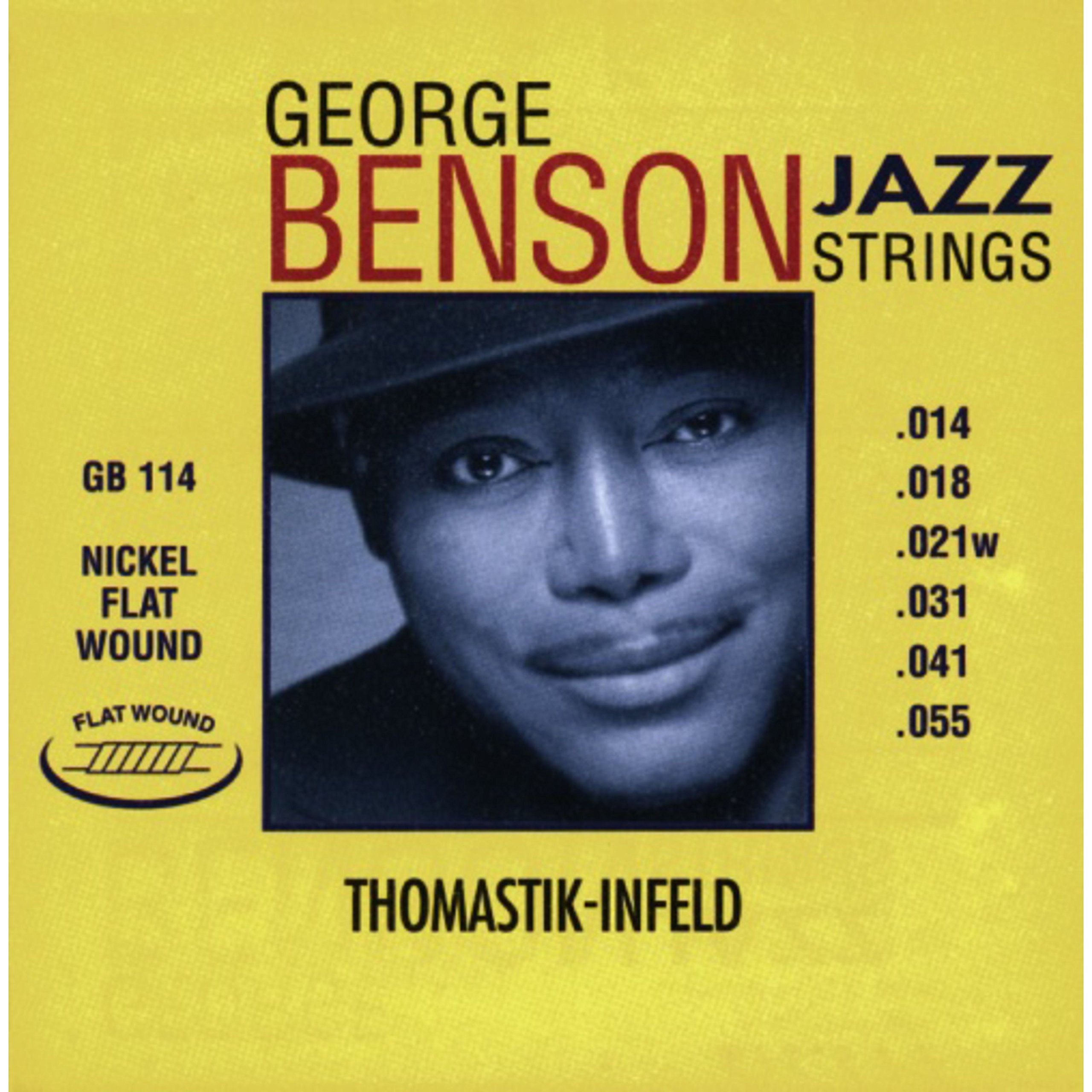 Thomastik 676667 Saiten für E-Gitarre George Benson Jazz Guitar -, Satz, Natural