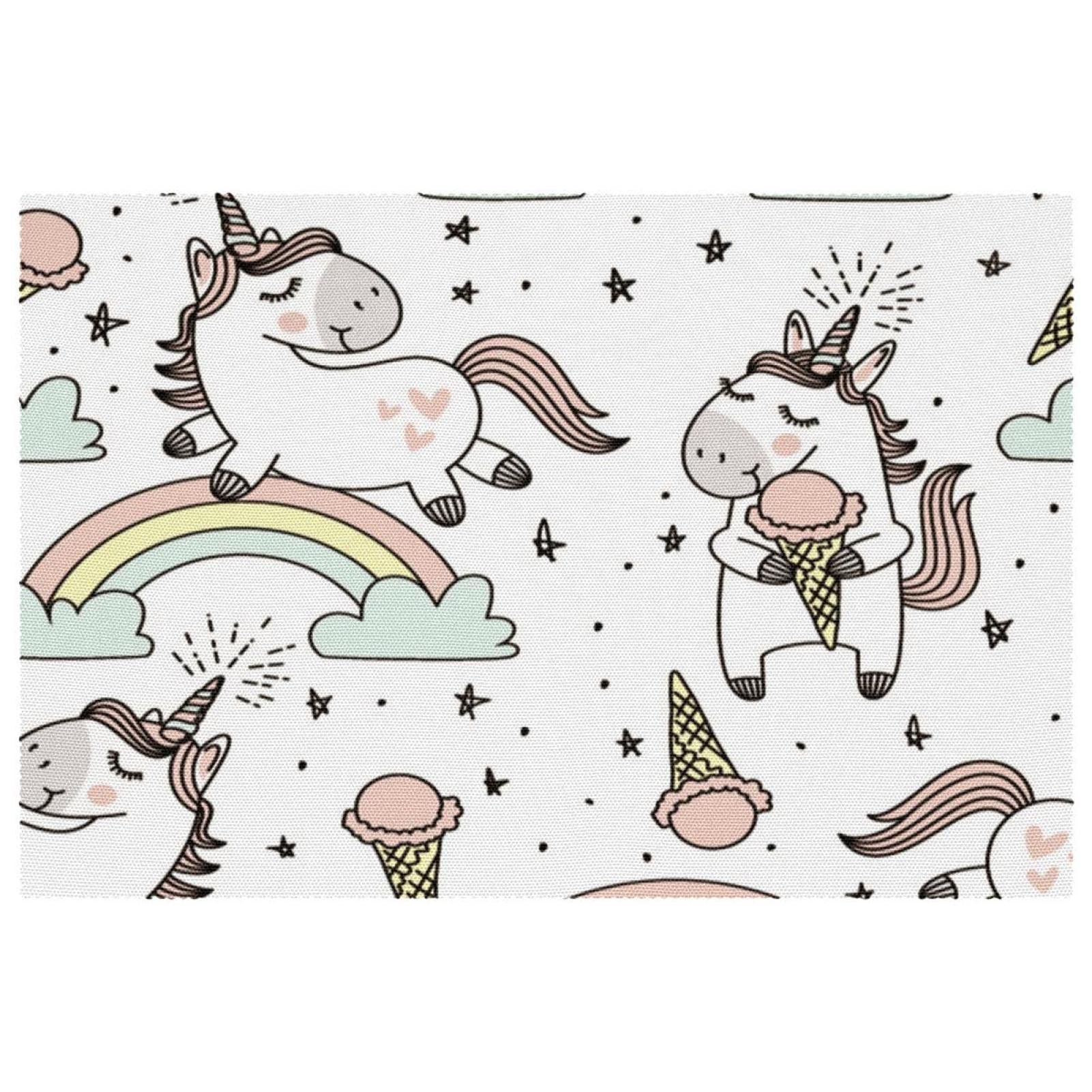 Set de table licorne résistant à la chaleur pour protéger votre table des taches