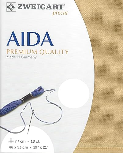 Miniatura 7 de Zweigart Cashel precortado 28 unidades lino 328152. lienzo de costura, tela de punto de cruz, lienzo bordado 100% lino