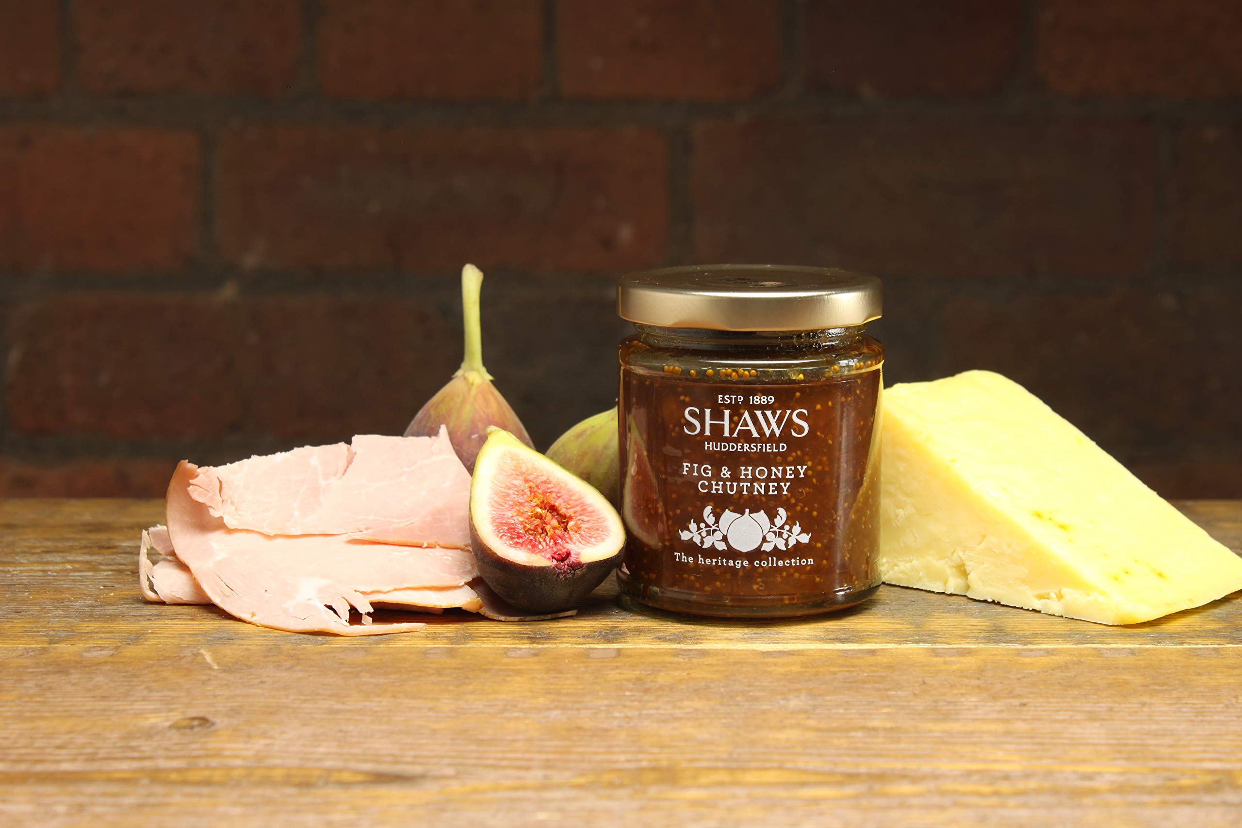 Shaws Chutney Feige und Honig, 195 g, 6 Stück