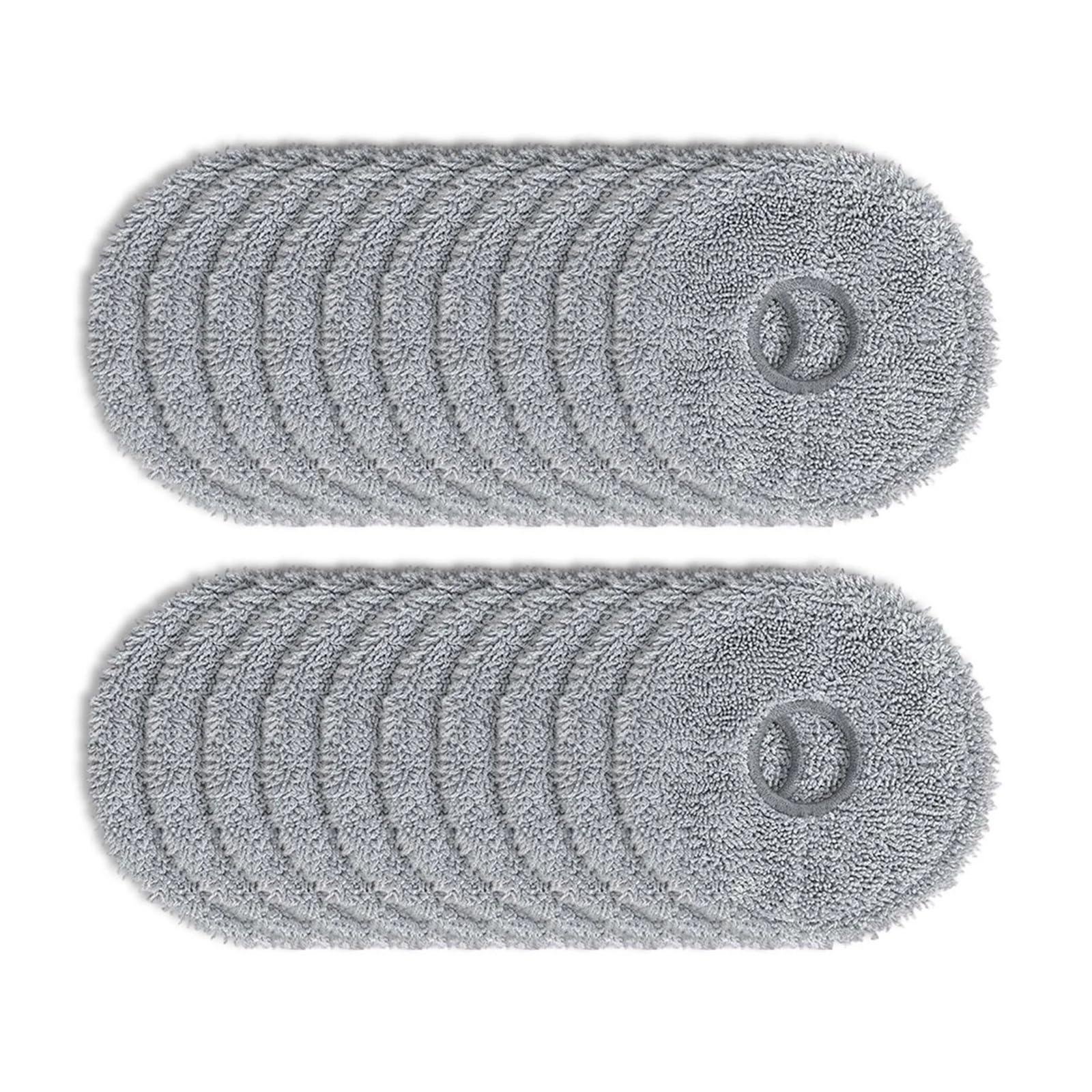 20 Paños De Microfibra For Fregona, Compatibles Con Aspiradoras Conga Spin Ultra 9590/9990/10090.(20pcs)