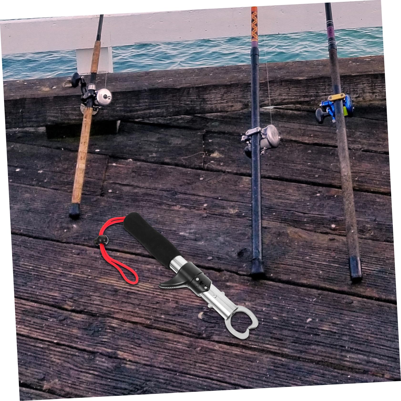 Compact Fishing Plier Angelschere Rostfreiem Langlebiger Angelschneider für Angeln Camping und Outdoor Aktivitäten mit Hervorragender Flexibilität und Benutzerfreundlichkeit