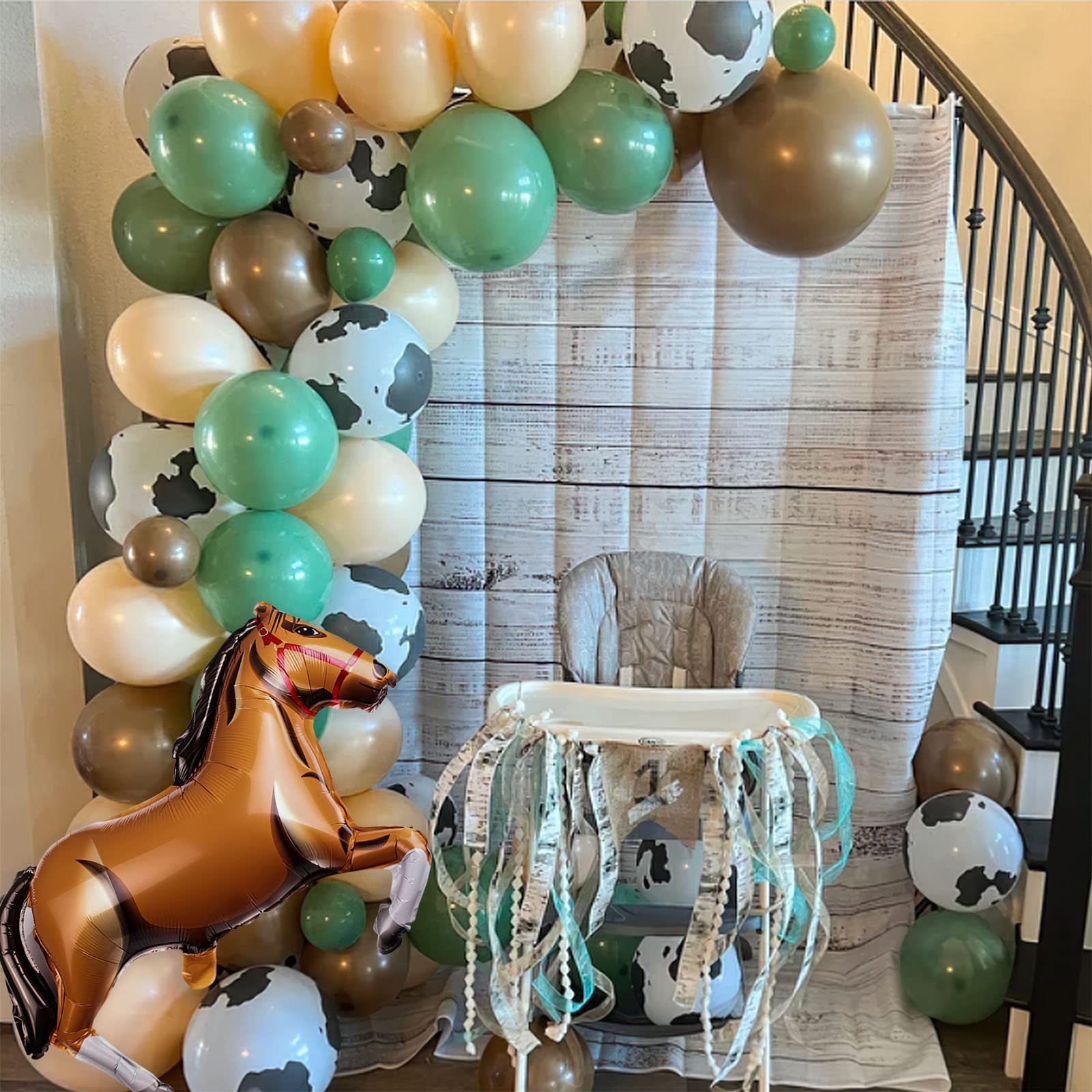 Amazon.com: Safari Jungle Balloon Garland Arch Kit for Wild  Amscan Animal Theme Balloon Backdrop Kit - Green, Brown, Blue display picture 1