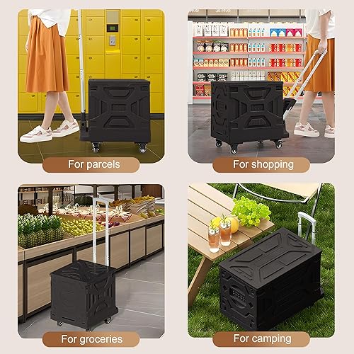 Miniatura 4 de VECELO Soporte móvil para impresora rodante con cajón, archivador vertical de tela para estante que se adapta a tamaño A4 o carta para oficina en