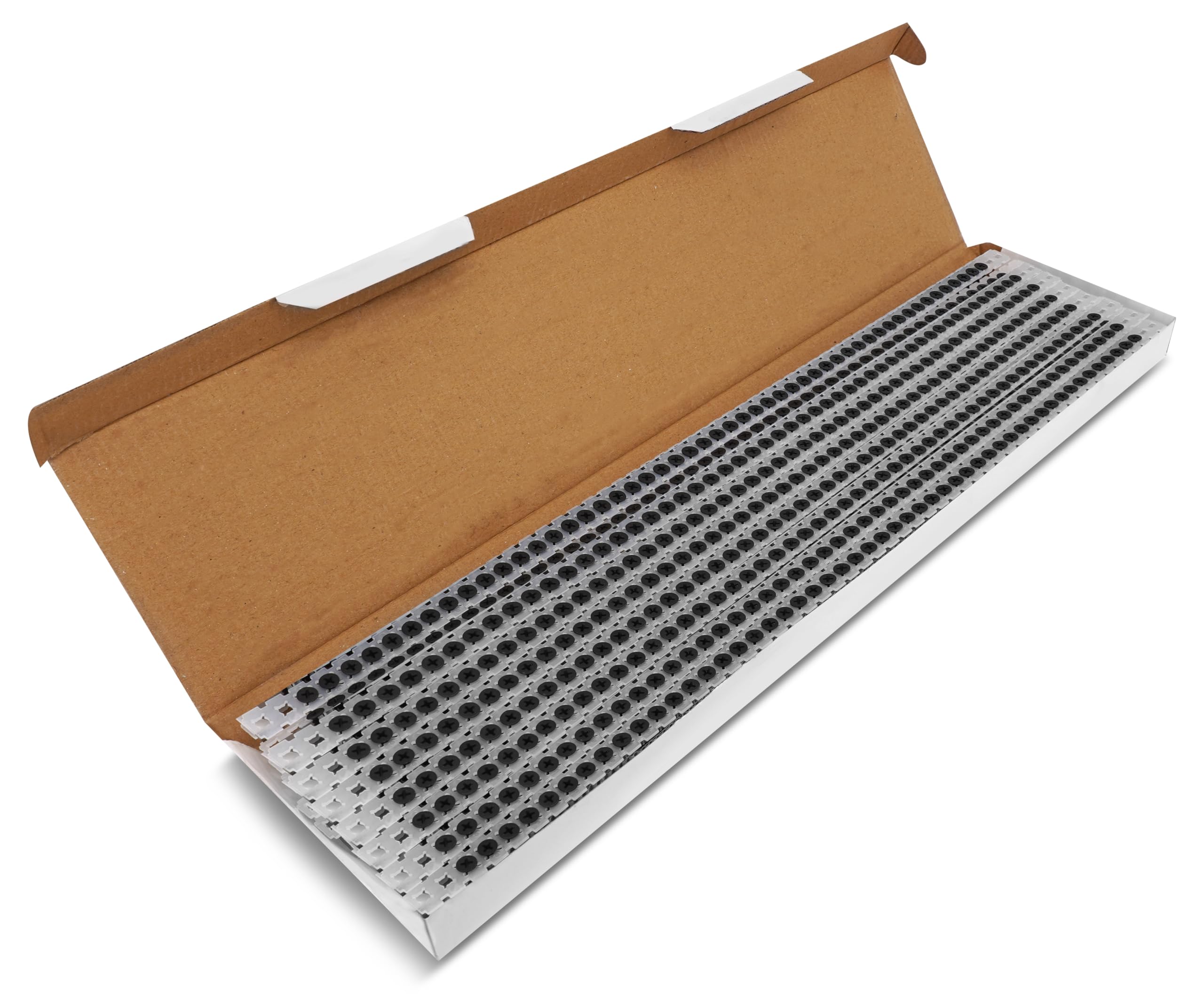 Caja 1000 tornillos 3.5x35 mm. (20 tiras de 50 tornillos)
