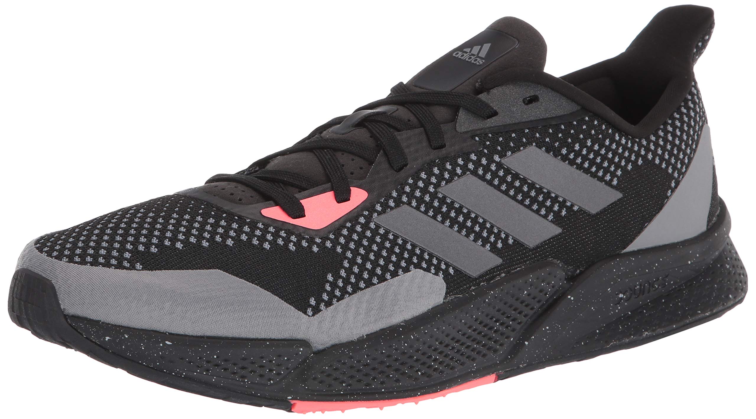 adidas Men's X9000L2 Running Shoe, Black/Night Metallic/Grey, 9