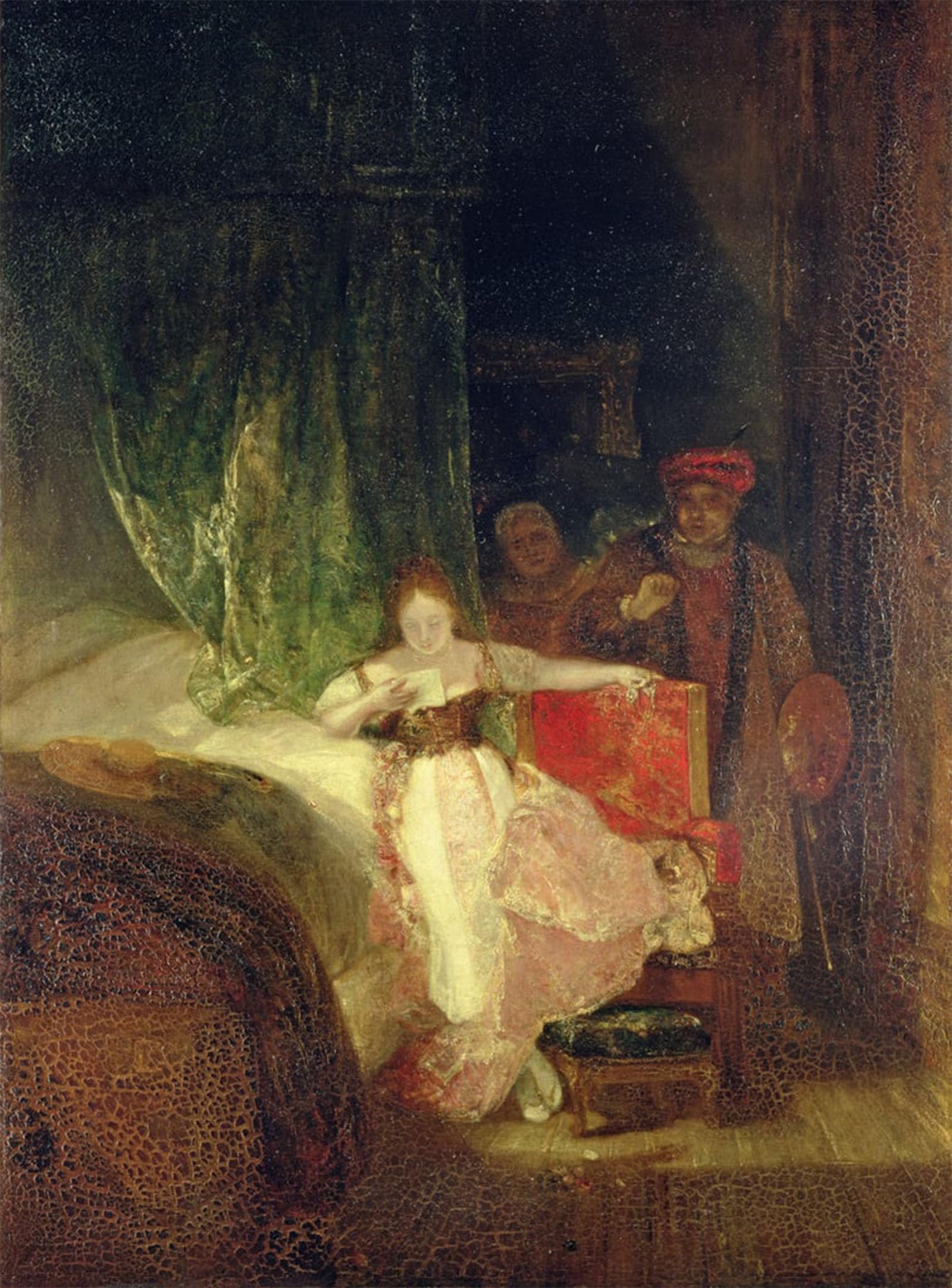 POSTERIIk Famous Print Pop Art Wall Art Graffiti Rembrandts Daughter by Mallord William Turner Art Prints for Home Decor 60x90cm