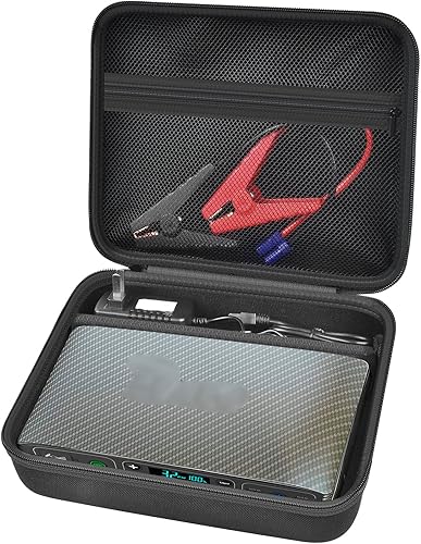 Miniatura 1 de Funda compatible con Halo Bolt Air 58830 Mwhpara ACDC Max 55500 mWhpara Air+ Kit de alimentación de emergencia portátil con divisores, bolsa de