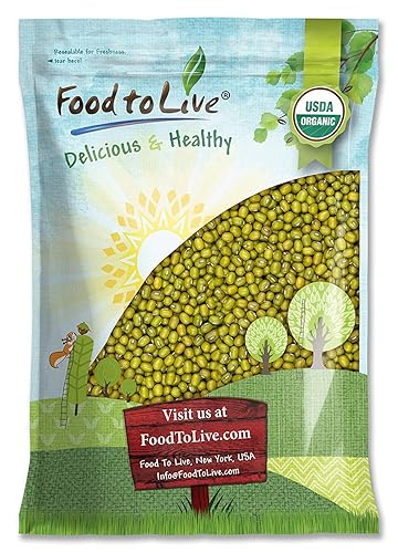 Food to Live - Frijoles mungos secos Kosher Granel Food to Live - Frijoles mungos secos Kosher Granel
