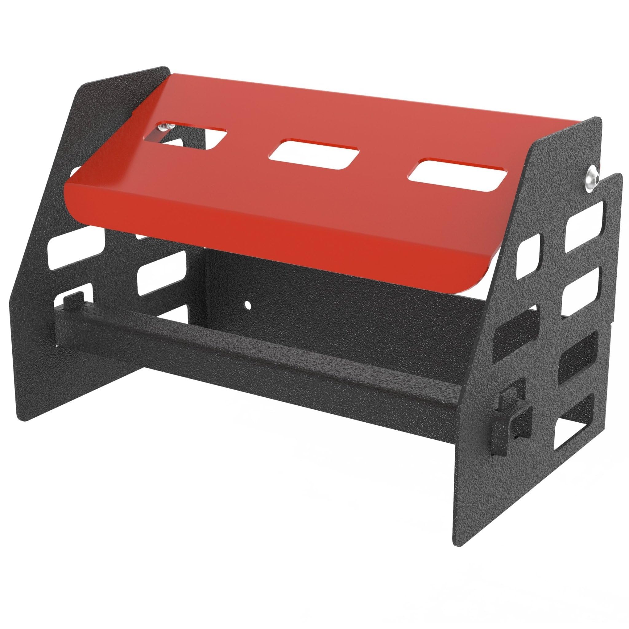 Paper roll blue paper towel holder dispenser – Workshop, Tool Box, Van Racking, Wall Mounting (Item colour RED/BLACK)