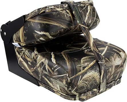DeckMate Camo 12 Hinge Mount Boat Seat