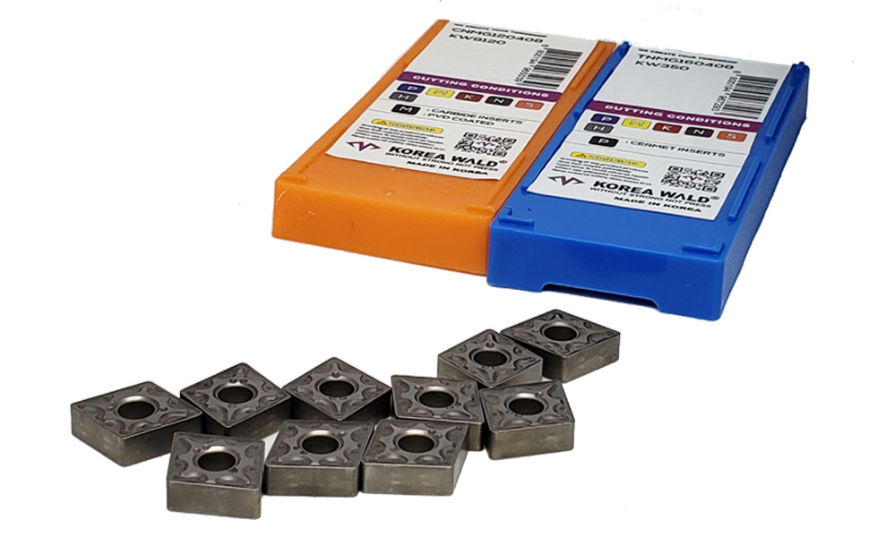 Korea Wald Turning Inserts CNMG 120404 Turning Tool for Steel
