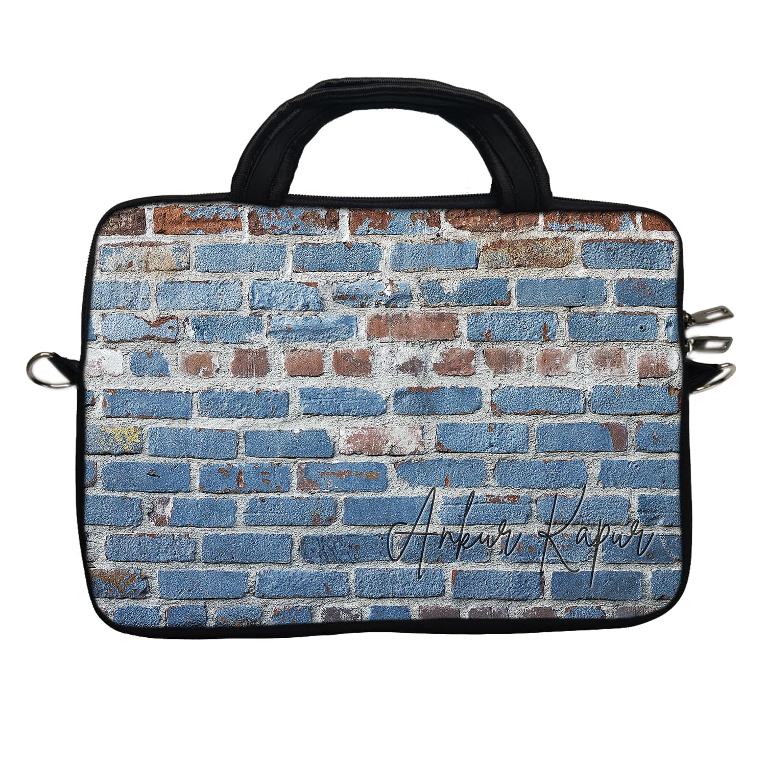 Theskinmantra Customisable 'Designed for You' Collection Neoprene Laptop Bag (Wall Engraved)
