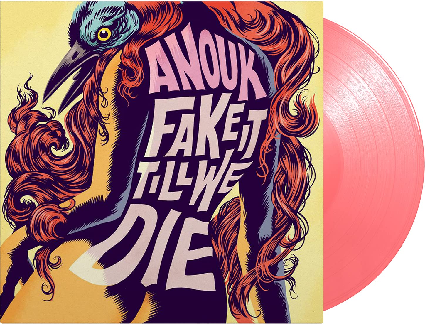 Anouk - Fake It Till We Die     New coloured  LP  in seal