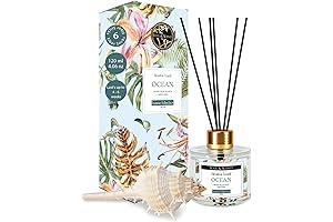 Ocean Scented Aromatherapy Reed Diffuser Set