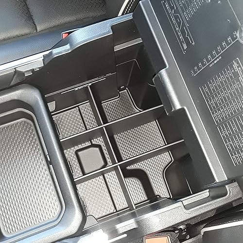 Miniatura 7 de Vehicle OCD - Bandeja organizadora de consola central inferior para Dodge RAM 1500 (2009-18), RAM 25003500 (2010-18), RAM 1500 Classic (2019)