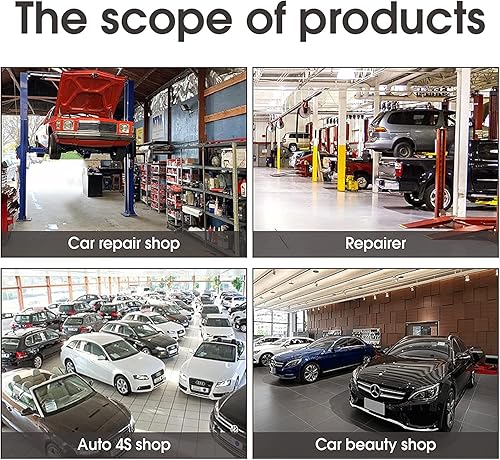 Miniatura 4 de BIG RED TR4076 Torin Servicios de transmisión hidráulica Roll-Undergato de piso capacidad de 12 tonelada (1,000 lb), rojo