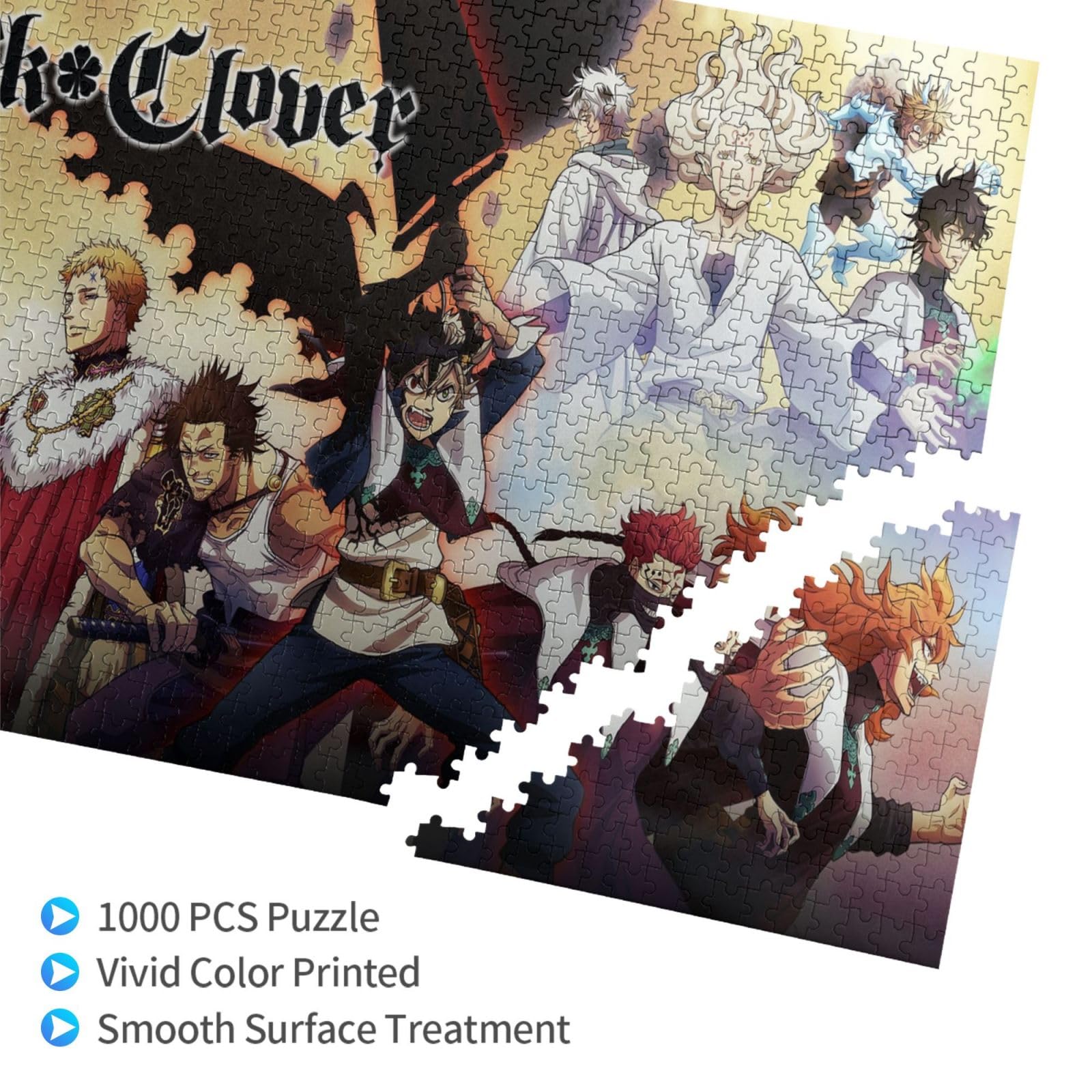 Amazon | ブラッククローバー パズル ジグソーパズル 1000ピース 子供
