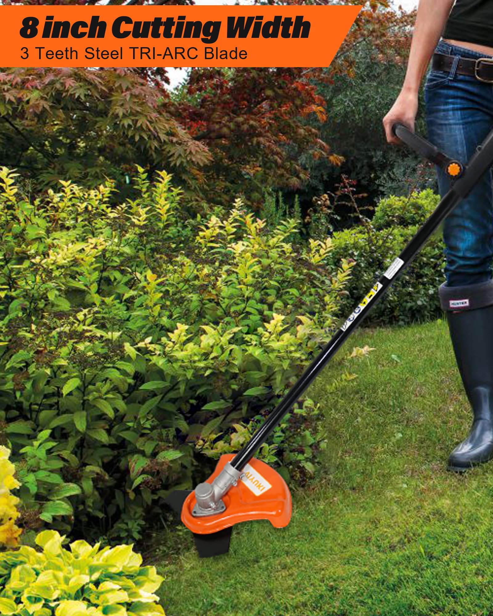Home & Garden Equipo para exteriores Heavy Duty Universal 8 pulgadas Desbrozadora Accesorio para recortadora