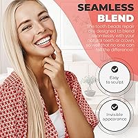 Vista 5 de Cuentas termoplásticas para reparación de dientes, para relleno de dientes, cuentas térmicas moldeables para reparación de dientes, ideales