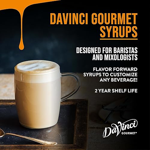 Miniatura 12 de DaVinci Gourmet Classic - Jarabe de nueces de macadamia, 25.4onzas líquidas (paquete de 1)