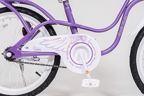 Miniatura 4 de Royalbaby Princess - Bicicleta para niñas de 12, 14, 16, 18, 20 pulgadas, con cesta para niños de 3 a 12 años