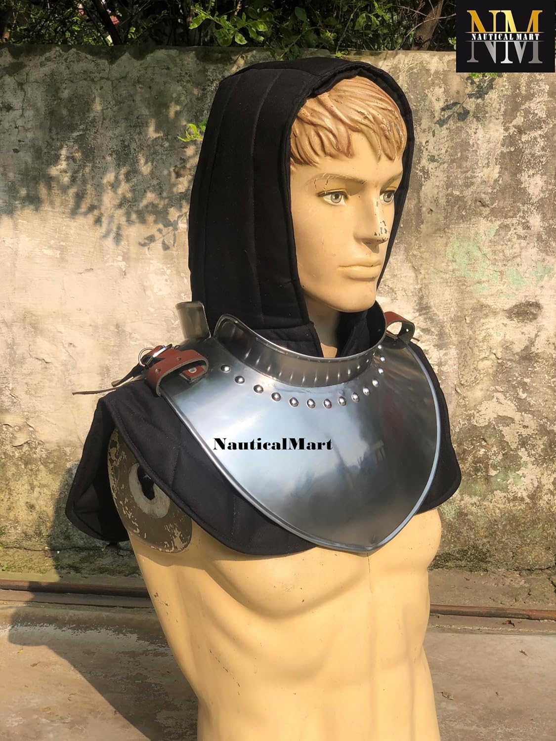 NauticalMart Medieval Steel Avenger Gorget