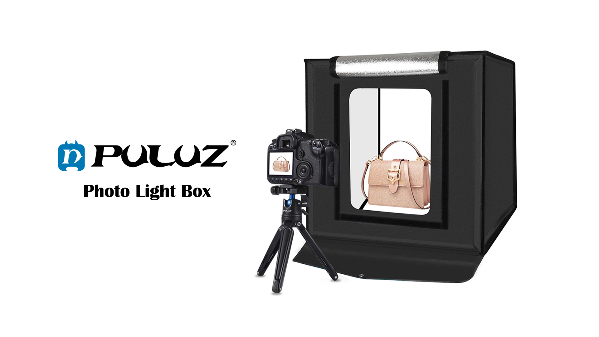 Amazon | PULUZ【40cm 】撮影ボックス 、アダプター付き、36w LED