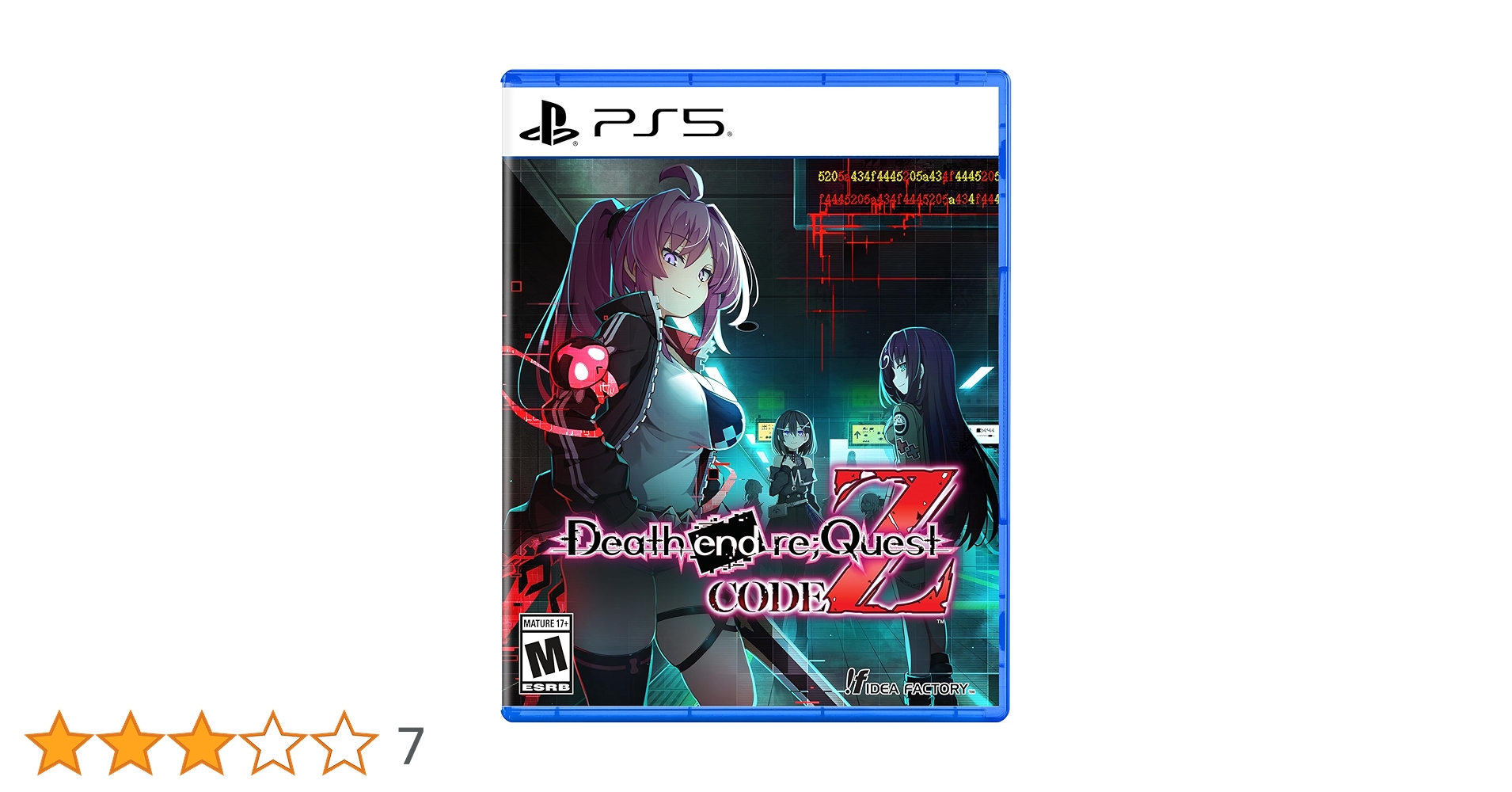 Amazon.co.jp: Death End Re;Quest Code Z (輸入版:北米) - PS5