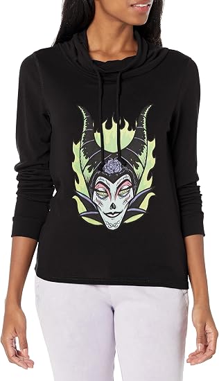 Disney Women's Maleficent Sugar Skull